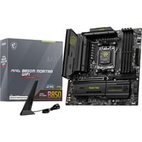 MSI MAG B850M MORTAR WIFI socket AM5 moederbord Zwart, RAID, 5 Gb-LAN, WLAN, BT, Sound, ATX