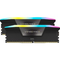 Corsair Vengeance RGB 32 GB DDR5-6000 (2x 16 GB) werkgeheugen Zwart, CMH32GX5M2E6000C36, XMP 3.0