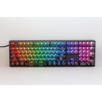 Ducky One 3 Aura, toetsenbord Zwart, US lay-out, Kailh Box Jellyfish Y, ABS Double Shot, hot swap