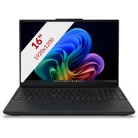 Lenovo ThinkPad T16 Gen 5 Intel (21WT005EMH) 16"  Copilot+ laptop Zwart | Ultra 5 325 | Intel Graphics | 16 GB | 512 GB SSD
