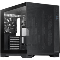Chieftec Visio AIR midi tower behuizing Zwart | 2x USB-A | 1x USB-C | Tempered Glass