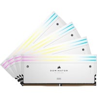 Corsair 64 GB DDR5-6400 (4x 16 GB) Quad-Kit werkgeheugen Wit, CMP64GX5M4B6400C32W, Dominator Titanium RGB, XMP