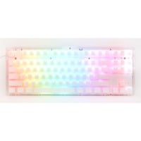 Ducky One 3 TKL Aura White RGB mechanisch toetsenbord Wit, US lay-out (QWERTY), Cherry MX Red, 80% (TKL), ABS Double Shot, hot swap