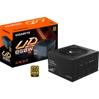 GIGABYTE GP-UD850GM PG5 850W voeding Zwart, 3x PCIe, Kabel-Management