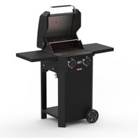 Barbecook E-Luca elektrische barbecue met inklapbare zijtafels Zwart