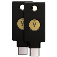 Yubico YubiKey 5C NFC - Beveiligingssleutel voor tweefactorauthenticatie (2FA) security key Zwart, USB-C, NFC, FIDO-gecertificeerd