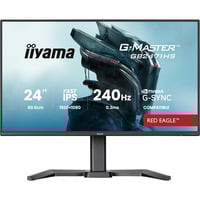 iiyama G-Master Red Eagle GB2471HS-B1 23.8" gaming monitor Zwart, 240Hz, HDMI, DisplayPort, Audio, NVIDIA G-Sync