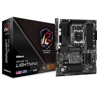 ASRock X670E PG Lightning socket AM5 moederbord Zwart, RAID, 2.5Gb-LAN, Sound, ATX