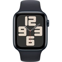 Apple Watch SE (2023) smartwatch Donkerblauw/donkerblauw, 44 mm, Sportbandje (M/L), Aluminium, GPS + Cellular
