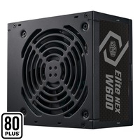 Cooler Master Elite NEX W600 230V, 600 Watt voeding  Zwart, 2x PCIe