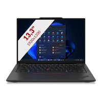 Lenovo ThinkPad X13 Gen 6 Intel (21RK004MMH) 13"  laptop Zwart | Ultra 5 225U | Intel Graphics | 16 GB | 512 GB SSD | NFC