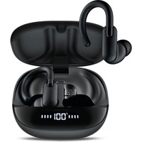 MIXX StreamBuds Sports Charge 2: Wireless Earbuds in-ear oortjes Zwart