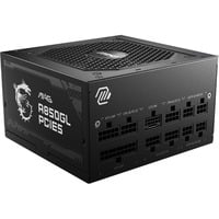 MSI MAG A850GL PCIE5 modulaire 850 watt voeding  Zwart, 1x 12V-2x6, 4x PCIe