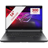 ASUS ROG Strix G16 G615LR-TS438W 16"  gaming laptop Grijs | Core Ultra 9 290HX Plus | RTX 5070 Ti | 16 GB | 1 TB SSD