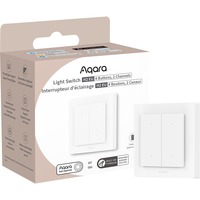 Aqara Light Switch H2 EU knop Wit, 4 knoppen