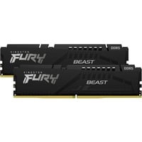 Kingston FURY 64 GB DDR5-5600 (2x 32 GB) Kit werkgeheugen Zwart, KF556C36BBEK2-64, Beast, EXPO