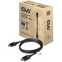 Club 3D Gecertificeerde Ultra High Speed HDMI 2.1 kabel Zwart, 1,5 meter, 8K