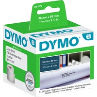 Dymo LW labels 89 mm x 36 mm 260 stuks