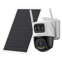 Imou AOV Dual lens 5MP+5MP buitencamera Wit, 3K, 4G LTE, WiFi 6, Solar panel