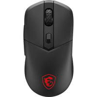 MSI VERSA 300 WIRELESS 8K gaming muis Zwart, 400 - 26.000 DPI, 8K, 2,4 GHz / Bluetooth / USB