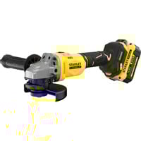 Stanley FATMAX V20 18V Haakse slijper 125mm Zwart/geel, Accu en oplader inbegrepen, met koffer