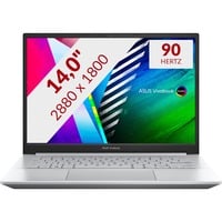 ASUS VivoBook Pro 14 OLED M3401QC-KM051W 14" laptop Zilver | Ryzen 7 5800H | RTX 3050 | 16 GB | 512 GB SSD