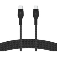 Belkin BoostCharge Pro Flex USB-C > USB-C kabel Zwart, 2 meter, 60 W
