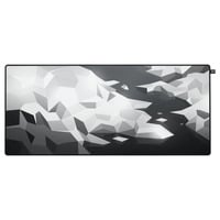 CHERRY XTRFY GP5 Litus White gaming muismat Wit/grijs, XL