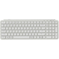 Keychron B2 Pro-K8 toetsenbord Wit (mat), US lay-out (QWERTY), Scissor switches, 96%, ABS keycaps, 2.4 GHz | Bluetooth | USB