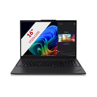 Lenovo ThinkPad T16 Gen 4 AMD (21QN006PMH) 16"  Copilot+ laptop Zwart | Ryzen AI 5 PRO 340 | Radeon 840M | 16 GB | 512 GB SSD