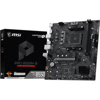 MSI  socket AM4 moederbord Zwart