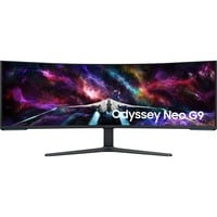 Samsung Odyssey Neo G95NC 57" 4K Ultra HD Curved UltraWide gaming monitor Wit/zwart, 1x DisplayPort, 3x HDMI, 2x USB-A, 240 Hz