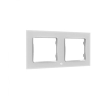 Shelly Wall Frame 2 Wall Switch afdekking Wit