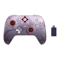 8BitDo Ultimate 2 Wireless Controller - Honkai: Star Rail - Evernight Donkerpaars, 2.4 GHz / Bluetooth, USB, Pc