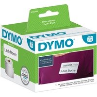 Dymo LW naambadge-etiketten, 41 x 89 mm printlint Wit