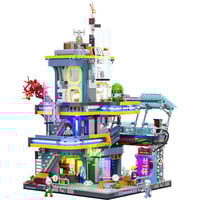 Lumibricks Cyberpunk Neoncity - Apartment Constructiespeelgoed F9042