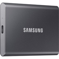 SAMSUNG Portable T7 4 TB externe SSD Grijs, MU-PC4T0T/WW, USB-C 3.2 (10 Gbit/s)