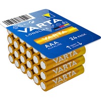 Varta Longlife AAA (LR03) batterij 24 stuks