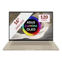 ASUS Zenbook A16 UX3607OA-SQ013W 16"  Copilot+ laptop Beige | Snapdragon X2E-94-100 | Qualcomm Adreno | 48 GB | 1 TB SSD | OLED