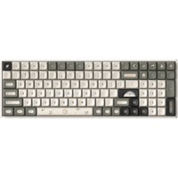 Iqunix F97 Hitchhiker Wireless Mechanical Keyboard Grijs, US lay-out (QWERTY), IQUNIX Moonstone, 96%, RGB leds, Hot-swappable, PBT, 2.4GHz | Bluetooth 5.1 | USB-C