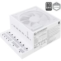 Lian Li EDGE850 modulaire 850 watt voeding  Wit, 1x 12V-2x6, 3x PCIe