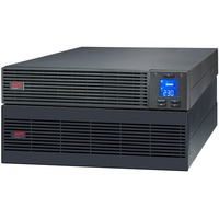 APC SRV5KRILRK Easy-UPS On-Line 5000VA/W Noodstroomvoeding ups Zwart, Hardwire 1 fase uitgang, USB, Railkit, extendable runtime