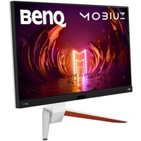 BenQ MOBIUZ EX2710U 27" 4K Ultra HD gaming monitor Wit/zwart, 1x DisplayPort, 2x HDMI, 4x USB-A, 144 Hz, 2x HDMI, 1x DisplayPort, USB-A, USB-B, HDRi