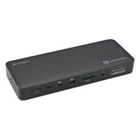 Kensington SD5920T EQ Thunderbolt 4 Quad 4K Hybrid Dock met DisplayLink Technology dockingstation Zwart