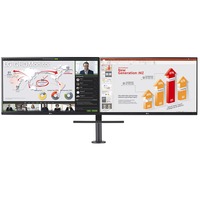 LG 27QP88DP-BS 27" monitor Zwart, HDMI, Displayport, USB-C, AMD FreeSync