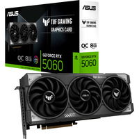 ASUS GeForce RTX 5060 TUF GAMING 8GB GDDR7 OC Edition grafische kaart DLSS 4, 3x DisplayPort, 1x HDMI 2.1