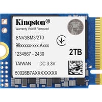 Kingston NV3 2 TB SSD PCIe 4.0 x4, NVMe, M.2 2230