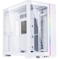 Lian Li O11 Dynamic EVO midi tower behuizing Wit | 2x USB-A | 1x USB-C | RGB | Tempered Glass