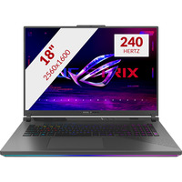 ASUS ROG Strix G18 G814PP-S9018W 18" Copilot+ gaming laptop Donkergrijs | R9 7940HX | RTX 5070 | 32 GB | 1 TB SSD