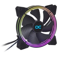 Alphacool Eiszyklon Aurora LUX PRO Digital RGB 140x140x25mm case fan Zwart, 4-pin PWM aansluiting
